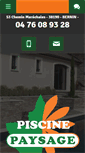 Mobile Screenshot of bernin-paysage38.com